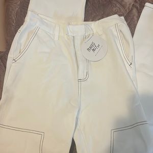 BRAND NEW Princess Polly Jadene Pants White